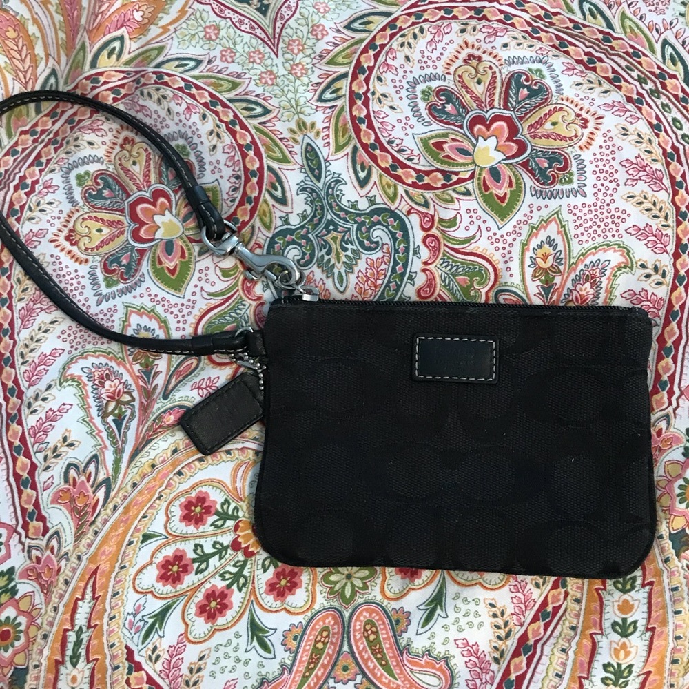 Authentic Coach Wristlet